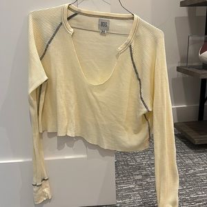 Urban outfitters cropped long sleeve